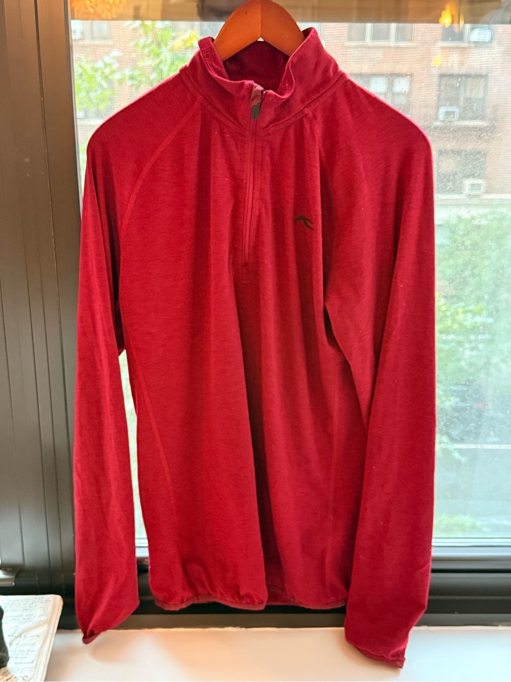 Kjus
Men's Red Quarter-Zip Pullover Zip-Up